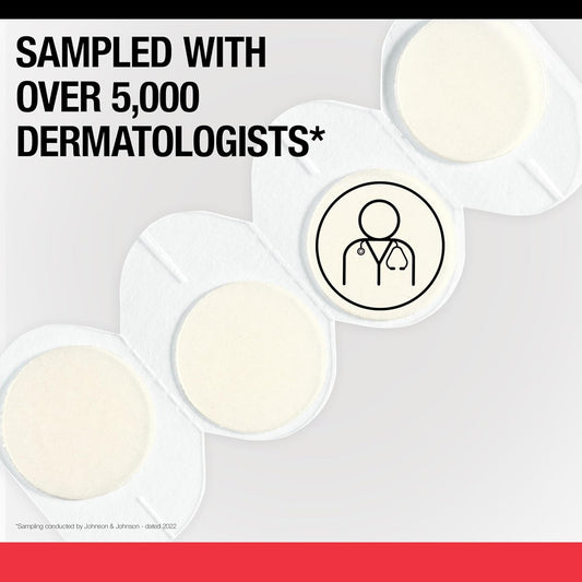 Neutrogena Stubborn Acne Ultra-Thin Blemish Dots, Pimple Patches for Face, Acne Patches, Ultra-Thin Hydrocolloid Facial Stickers, Overnight Use, Suitable for All Skin Types, 24 Count