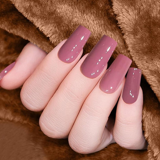 Major Dijit Quick Dry Nail Polish Dark Pink Summer Nail Lacquer for Nail Art Regular Nail Polish 0.41 fl oz.