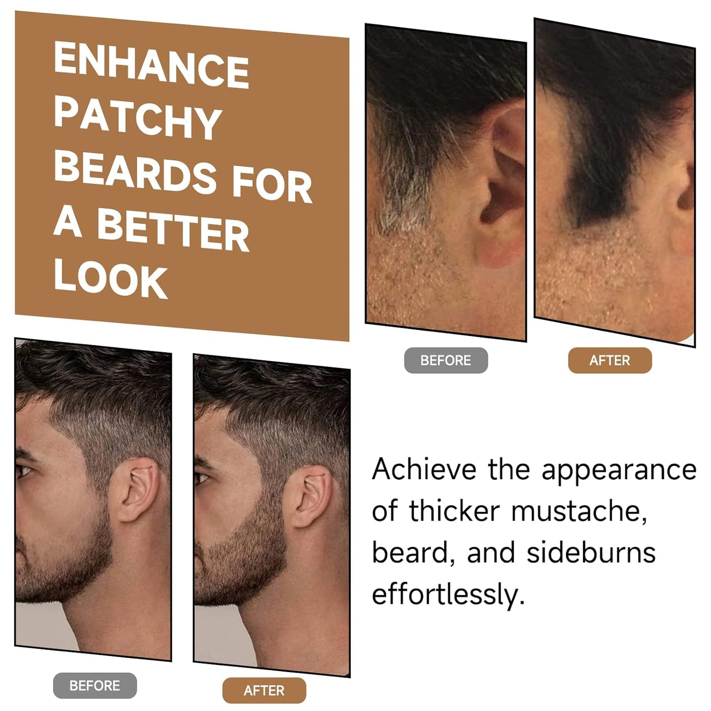 2 Pack Root Touch Up Shadow Powder, Gray Hair Cover Up, Women Color Root Coverage Powder for Thinning Grey Hairline, Men Instantly Concealer Hair Loss Beard Line Eyebrow, Blonde