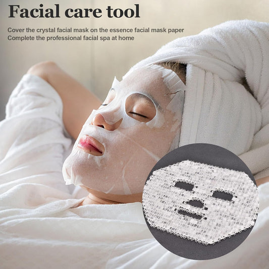 Jade Facial Mask|100% All Natural Jade Sleep Mask|Diminish Puffiness|Soothe Eye Fatigue (White)