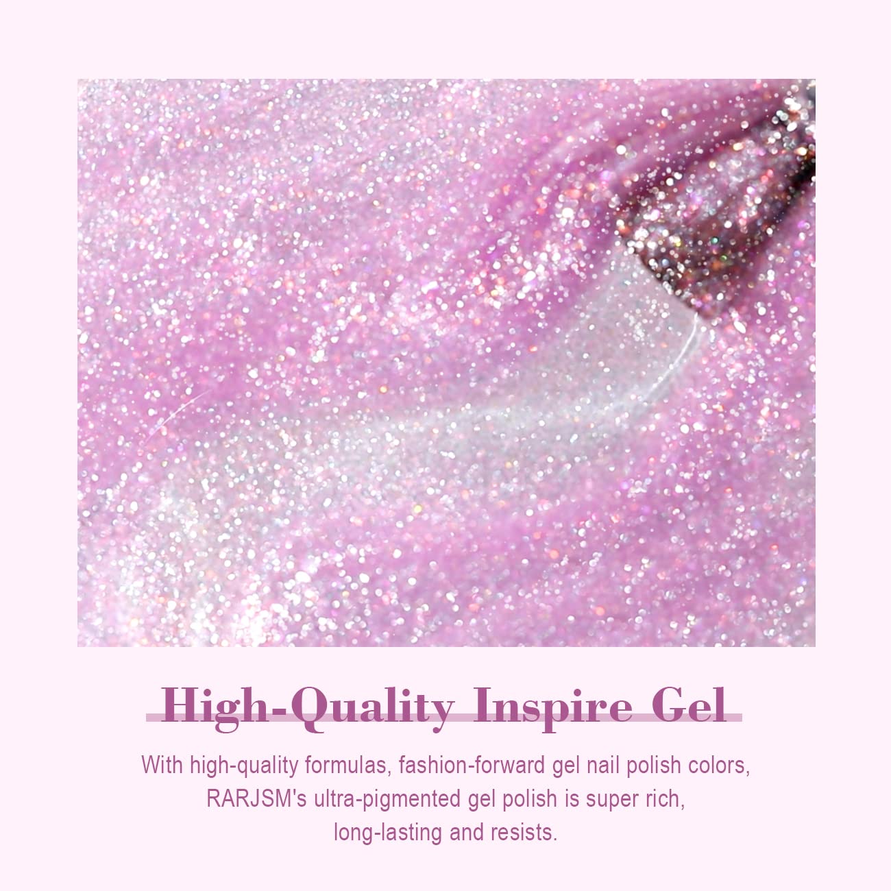 RARJSM Cat Eye Gel Nail Polish Aurora Light Color Velvet Silver Glitter Rose Red Galaxy Clear Shimmer Ice Gel Polish with Magnet Stick LED UV Curing Requires Soak Off Home Salon Single Bottle 15ml