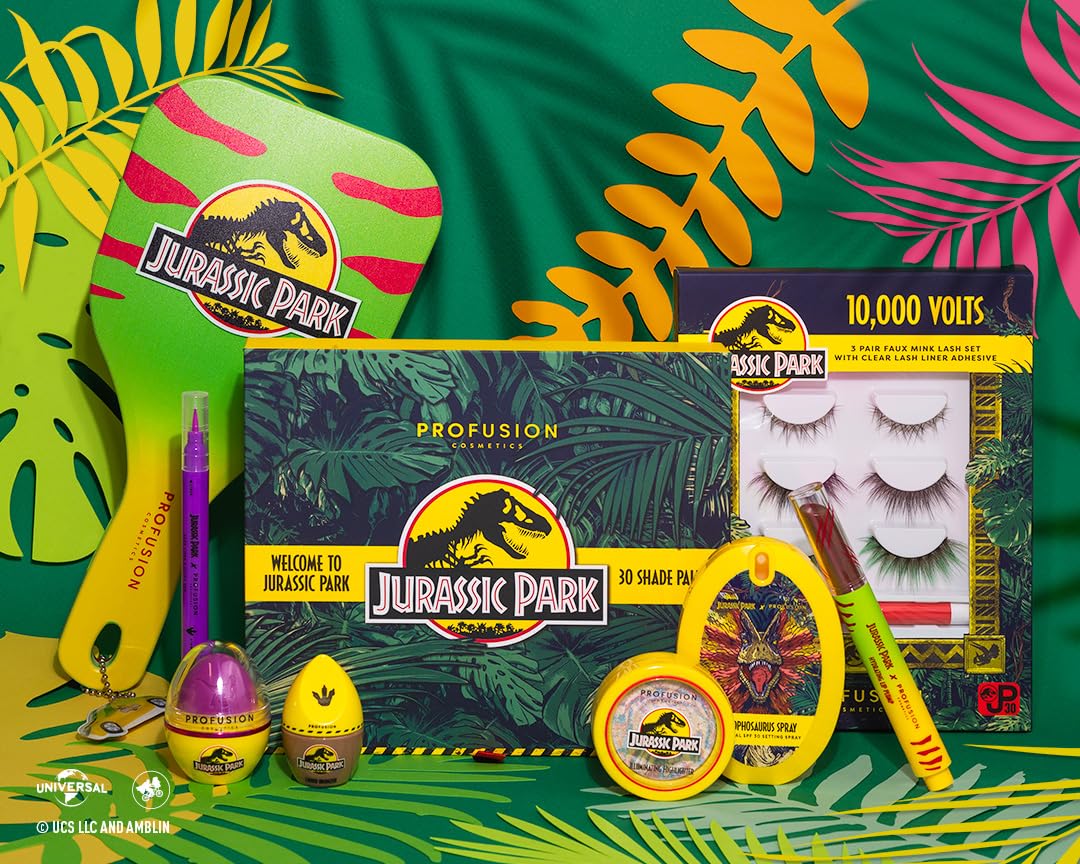 Jurassic Park X Profusion Cosmetics 30 Shade Palette