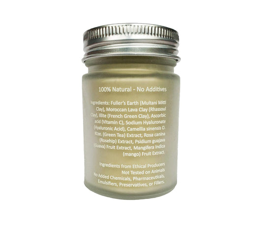 100% Natural Vitamin C Clay Exfoliating Face Mask 60g All Clay & No Water …