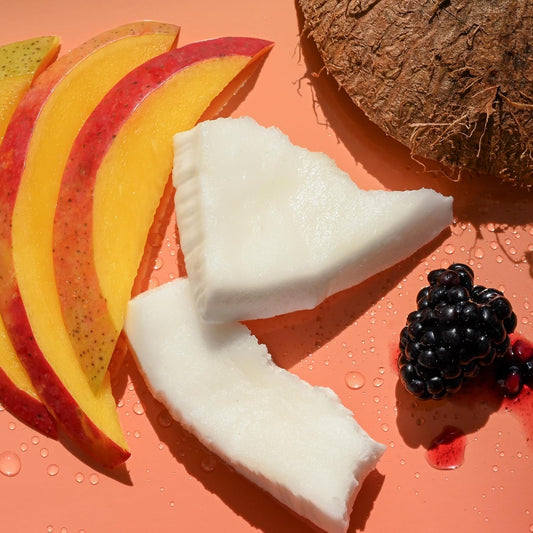 eos Natural Shea Lip balm, Acai Blackberry, Fresh Coconut, Mango Nectar 3-Pack Sticks