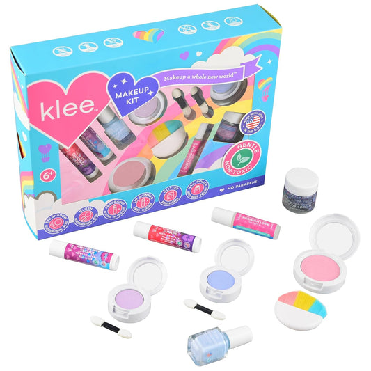 Luna Star Klee Ultimate Makeup Kit. Gentle and Non-Toxic. Kid-Friendly. Made in USA. (Arc of Joy)