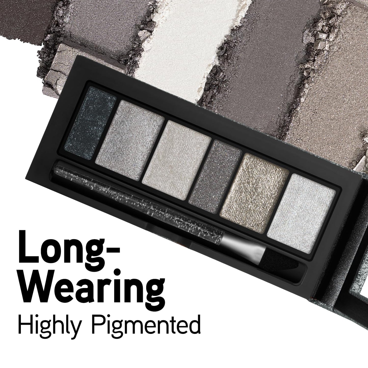 Physicians Formula Shimmer Strips Custom Eye-Enhancing Extreme Shimmer Shadow & Liner, Hypoallergenic Eyeshadow Palette with Reflective Liquid Powders – Smoky Eyes