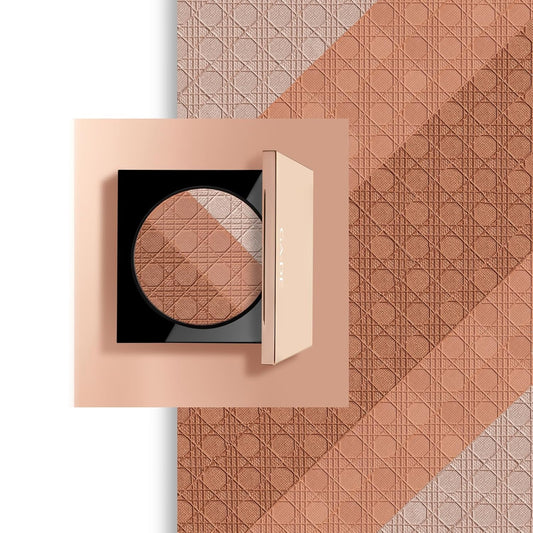 Glow FX Natural Face Palette - Blush for Cheeks, Bronzer Powder, and Highlighter Makeup - Enriched with Jojoba Oil - 135 Cool and Cozy - 0.42 oz