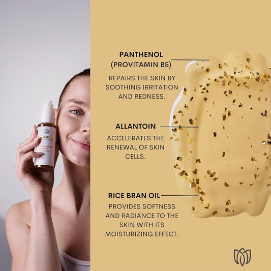 Fossil Mineral Purifying Peeling Gel 100ML – Exfoliating Gel with Green Tea, Rice Oil & Vitamin E for Deep Cleansing, Pore Refining, Blackhead Removal & Skin Brightening