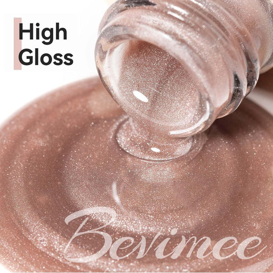 Nude Magnetic Cat Eye Gel Nail Polish Set with Magnetic Stick and Nail Lamp, 12ML