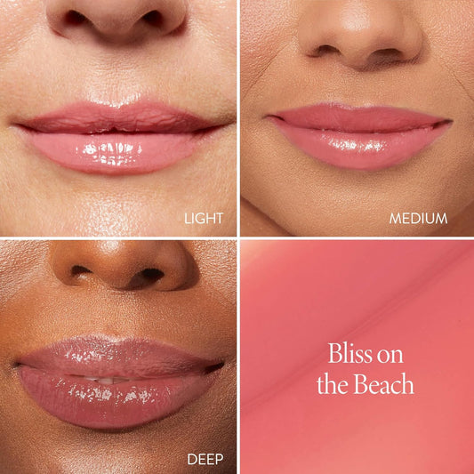 LAURA GELLER NEW YORK x Bliss Shine-n-Shield Lip Balm SPF 15, Bliss on the Beach - Nourishes, Hydrates & Protects Lips