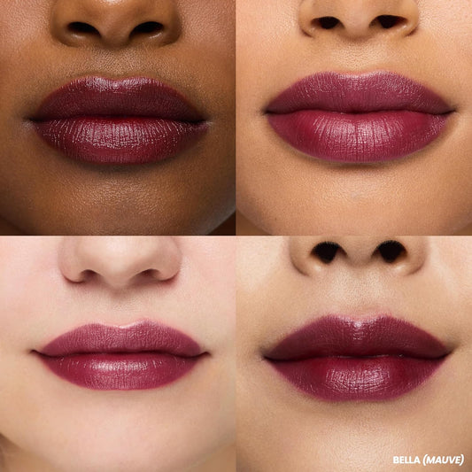 Wonderskin Wonder Blading All Day Lip Stain Peel Off Masque and Reveal Kit - Long Lasting, Waterproof Nude Lip Tint, Transfer Proof Natural Makeup Stain Kit (Bella)