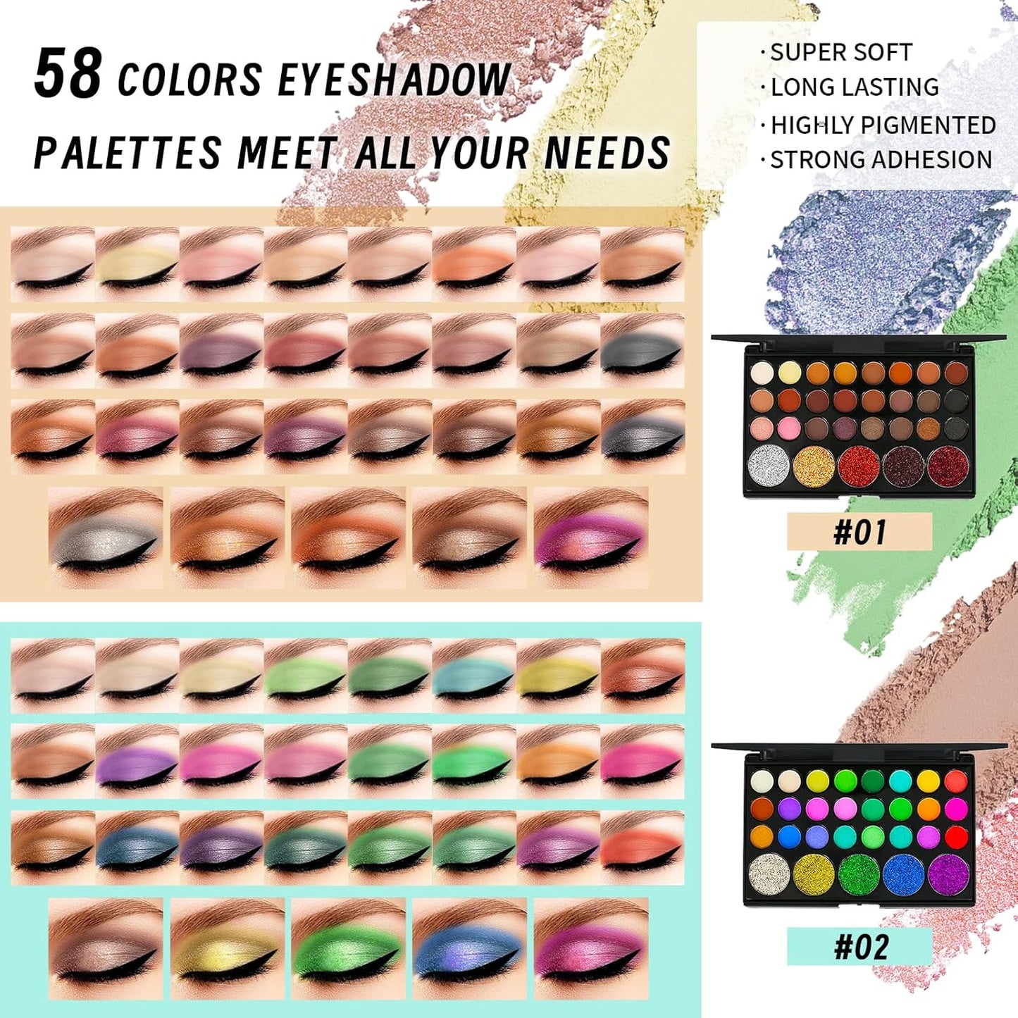 Makeup Set Makeup Set for Women Girls Teens Full Kit, Makeup Present Set for Beginners and Professionals Include Eyeshadow Palettes, Foundation, CC Cream, Liquid Lipsticks Set