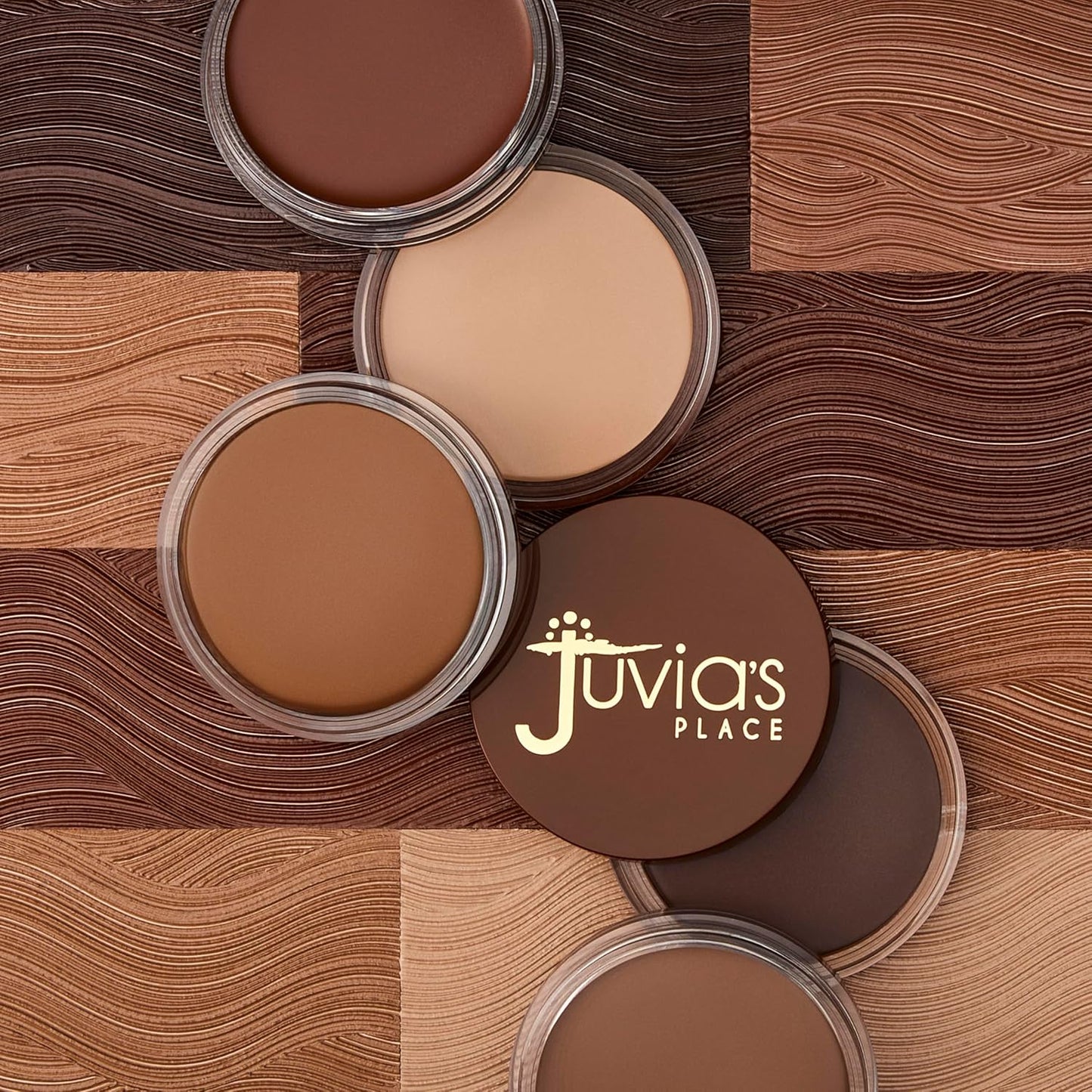 Juvia's Place Bronzed Cream Bronzer Nutmeg - Creamy Bronzing Makeup Beauty Glow Sun Kissed Cheek Matte Shimmer Contour Long Lasting Finish Pigmented Bronze Light Buildable Blendable
