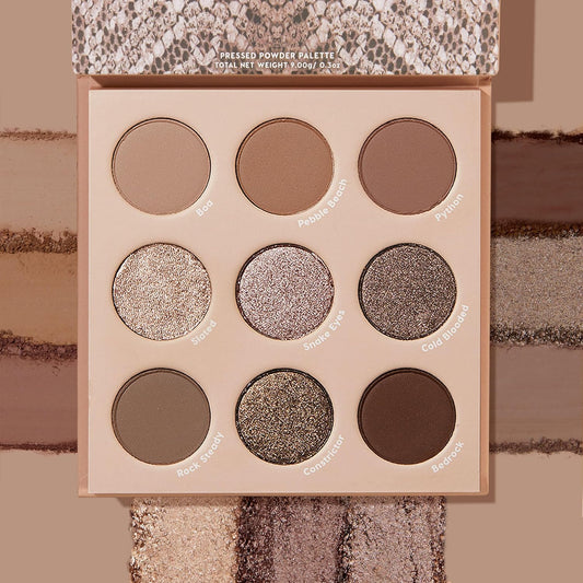ColourPop That's Taupe Eyeshadow Palette - Cool-Toned Shadow Palette with Metallic and Matte Finishes - High-Pigment Eye Makeup with a Long-Wearing Formula (0.3 oz)