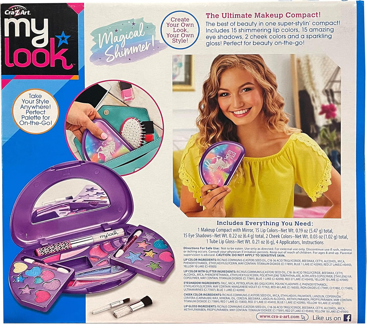 Glitter Makeup Compact