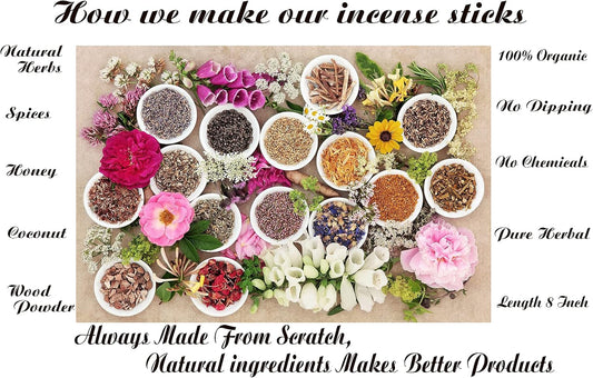 Raajsee White Sage Incense Sticks 15 Sticks x 5 Pack -100% Pure insense Organic Natural- Hand Rolled Free from Chemicals -insent Perfect for Church Aromatherapy, Stress Relief, Meditation (CALIFORNIAN