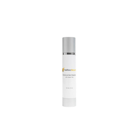 Nation Beauty Botanical Gel Cleanser with Green Tea, 4 fl oz