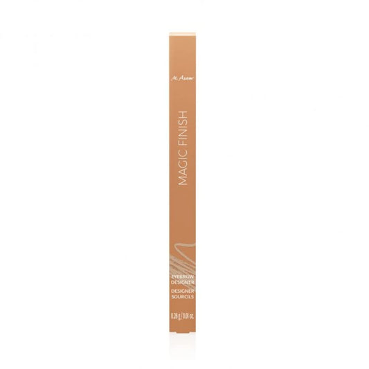 M. Asam MAGIC FINISH Eyebrow Designer Light-Brown - 4-in-1 eyebrow pencil with rotating mine & spiral brush, perfect shape & fullness thanks to powdery texture, optimal brow arch, eye make-up, 0.01 Oz