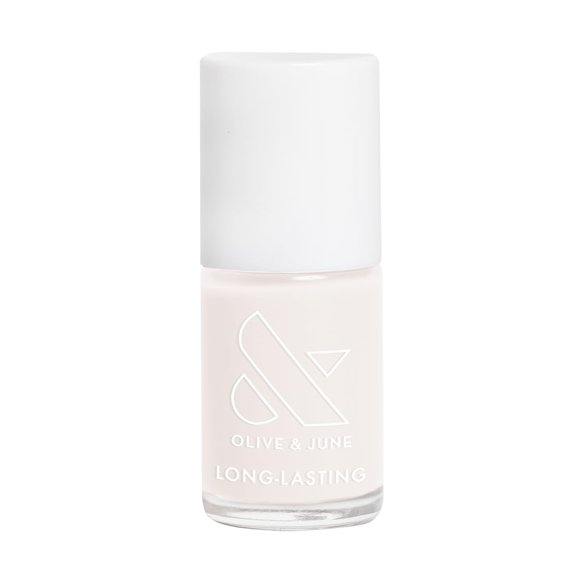 Olive & June Long Lasting Nail Polish | Plump, Gel-Like Finish No Lamp Needed | Lasts up to 10 days | Salon-Quality Color at Home | 15-Free, Vegan & Cruelty-Free Chip-Resistant Shine | BEB Sheer White
