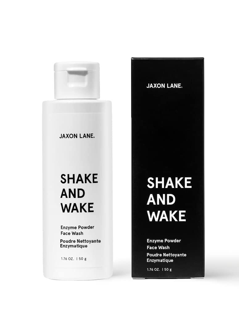 Skin Care Set: Deluxe Skincare Routine Gift Set 5pc, Mens Facial Care kit with Jaxon Lane Sunscreen, Bro Mask Sheet Mask & Eye Gels, Powder Face Wash and Moisturizer Set, Anti Aging Face Care for Men