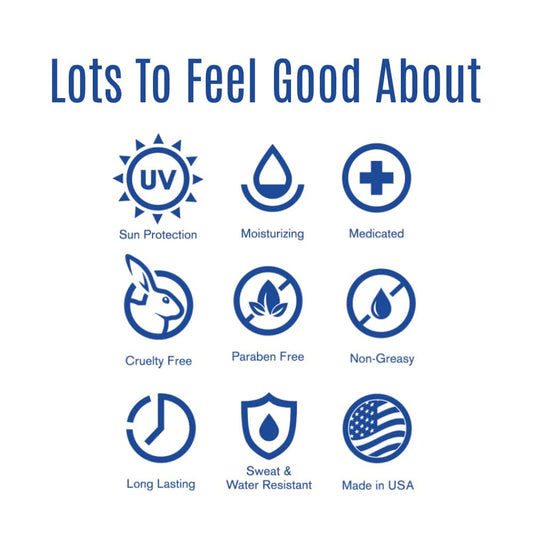 Dermatone Coconut Lip Balm | Moisturizing & Medicated, Aloe & Vitamin E | Chapped and Cracked Lips | SPF 30 | Coconut, 3-Pack 0.15oz sticks