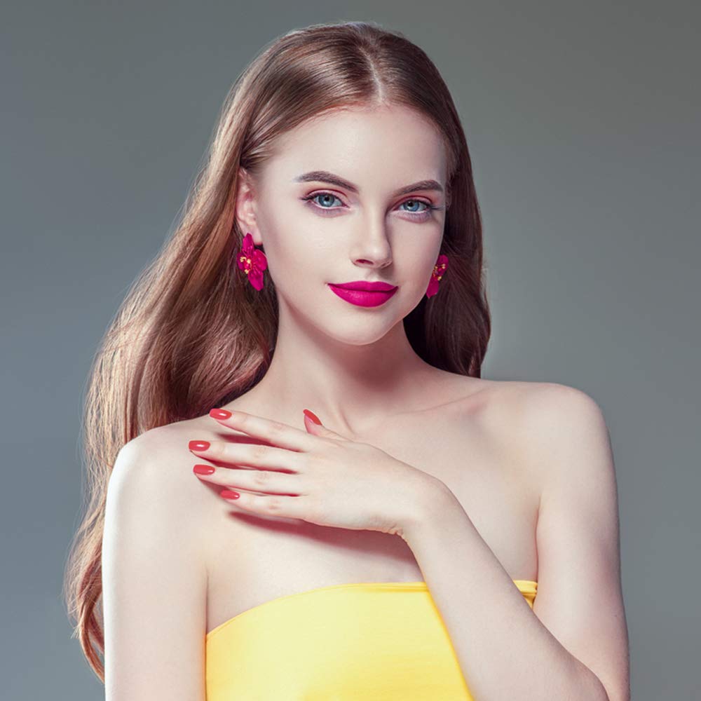 Karma Organic Nail Polish - Quick Dry Nail Lacquer, Non-Toxic, Vegan, and Cruelty-Free Nail Paint Art for Adults & Kids - (Lucy Red, 0.43 fl oz.)