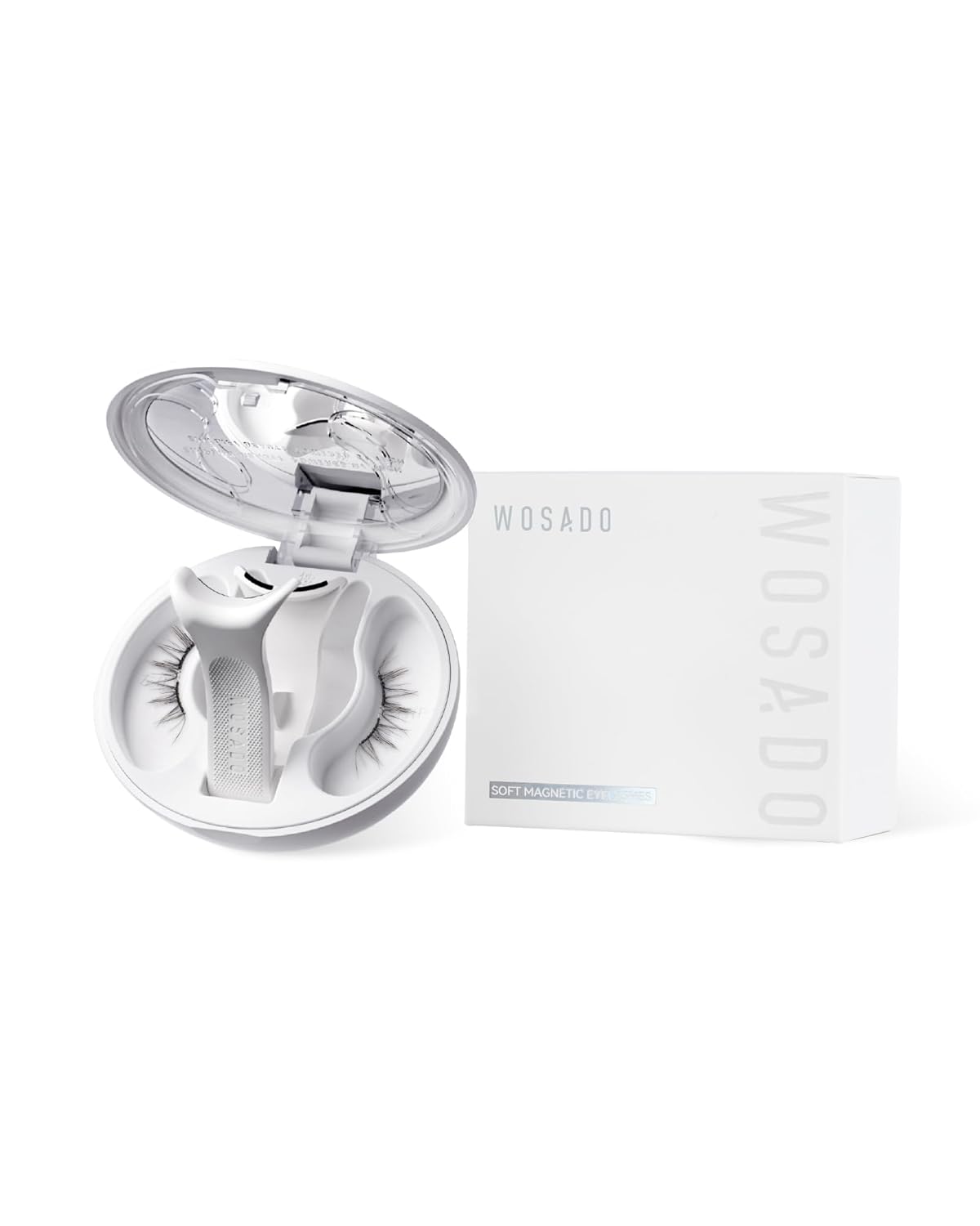 Magnetic Eyelashes with Applicator Kit, [No.25 Destination Collection: Vegas Flame] Reusable Magnetic Lashes without Eyeliner, Glue-free False Lashes, Waterproof, Lightweight