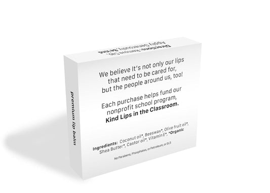 Kind Lips USDA Organic Lip Balm Unscented 3 Pack – 100% Natural, Moisturizing Lip Care with Beeswax. Hydrates & Nourishes Dry, Chapped Lips. Cruelty-Free, Eco-Friendly, and Non-Toxic. Unflavored