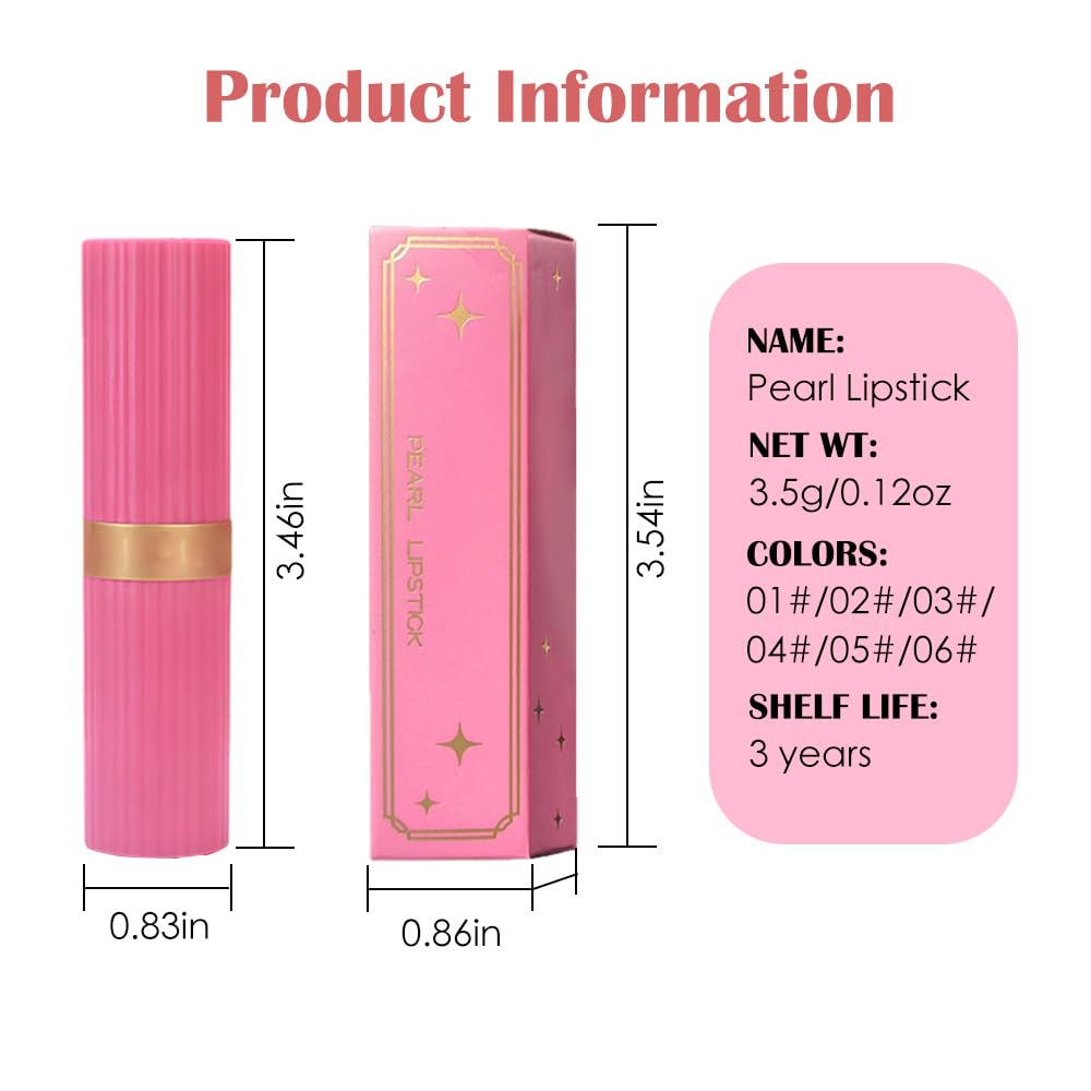 Coral Pink Metallic Lipstick for Women,Lightweight Shimmer Frosted Lipstick,Glitter Lip Gloss Stain Long Lasting Waterproof Smudge Proof 24 Hour Full Coverage Lip Makeup,Vegan