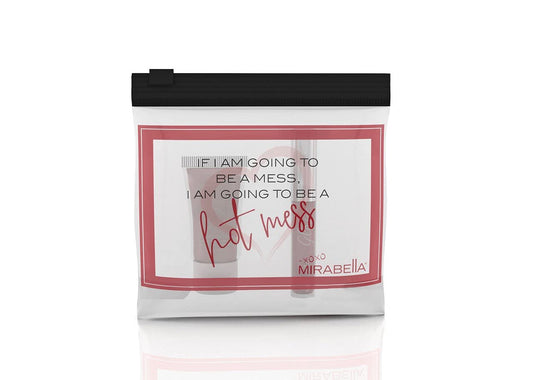 Mirabella Beauty You Glow Girl Gift Set - Mini Lip Gloss and Luminizing Facial Primer Gift Set