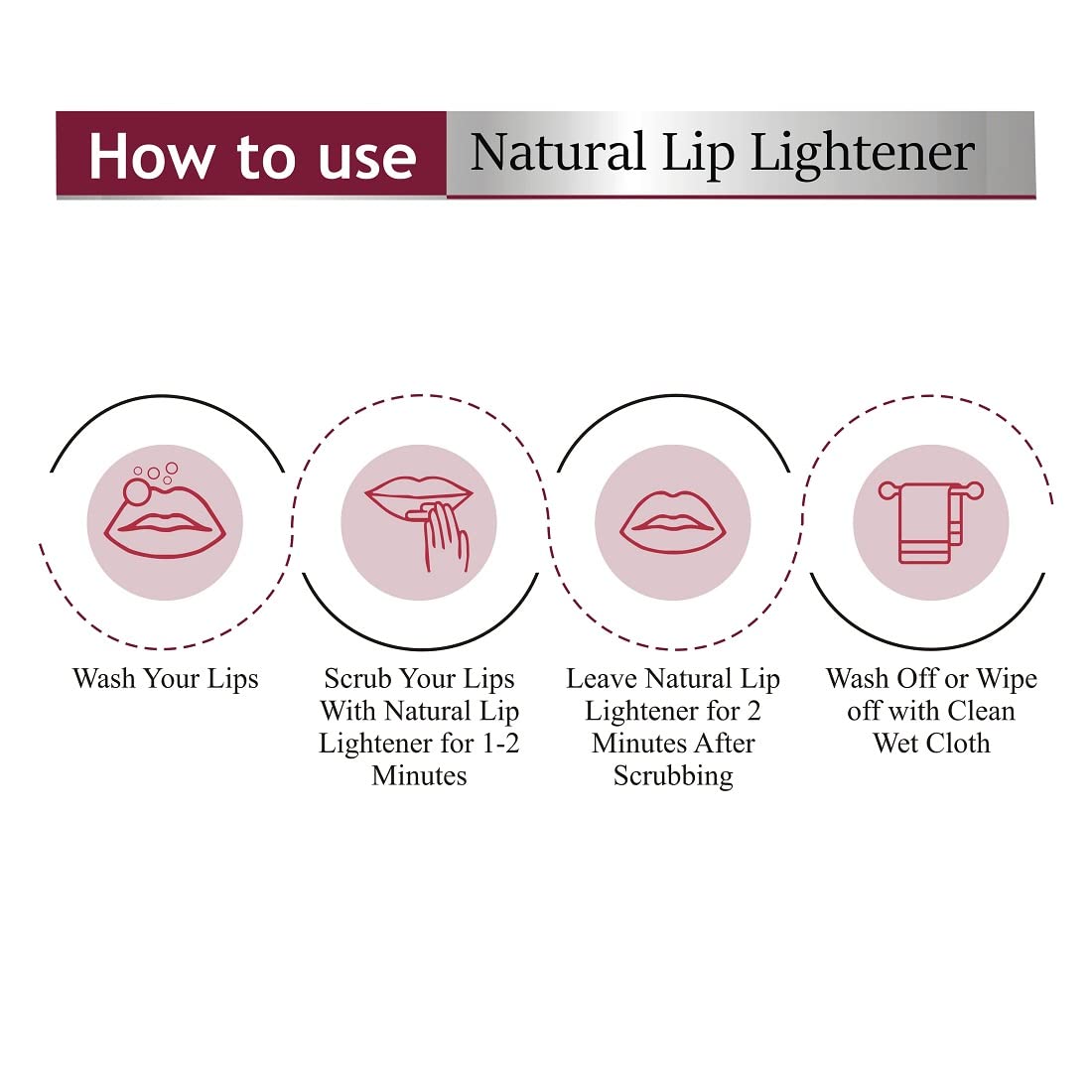 Lip Scrub Balm | Dark Lip Lightener for Women and Men | Dry Lips | Smoker | Chapped Lips | Lipstick Stain Remover | Lip Care, 25 gm