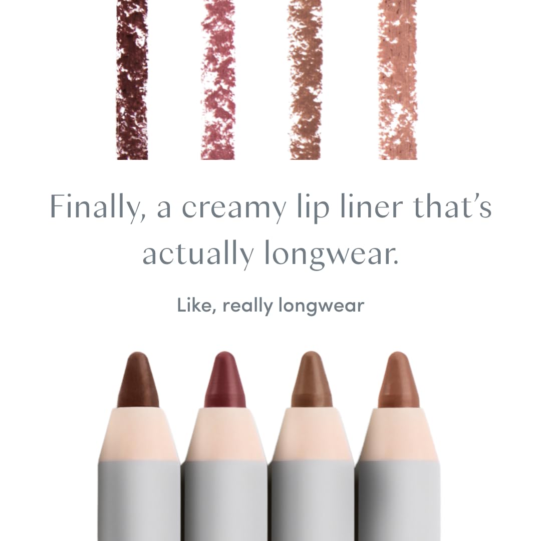 Soft Definition™ Longwear Lip Liner – Smudge-Resistant, Waterproof Precision Pencil for Effortless Shaping – Vegan & Cruelty-Free All-Day Wear Lip Definition (Mocha)