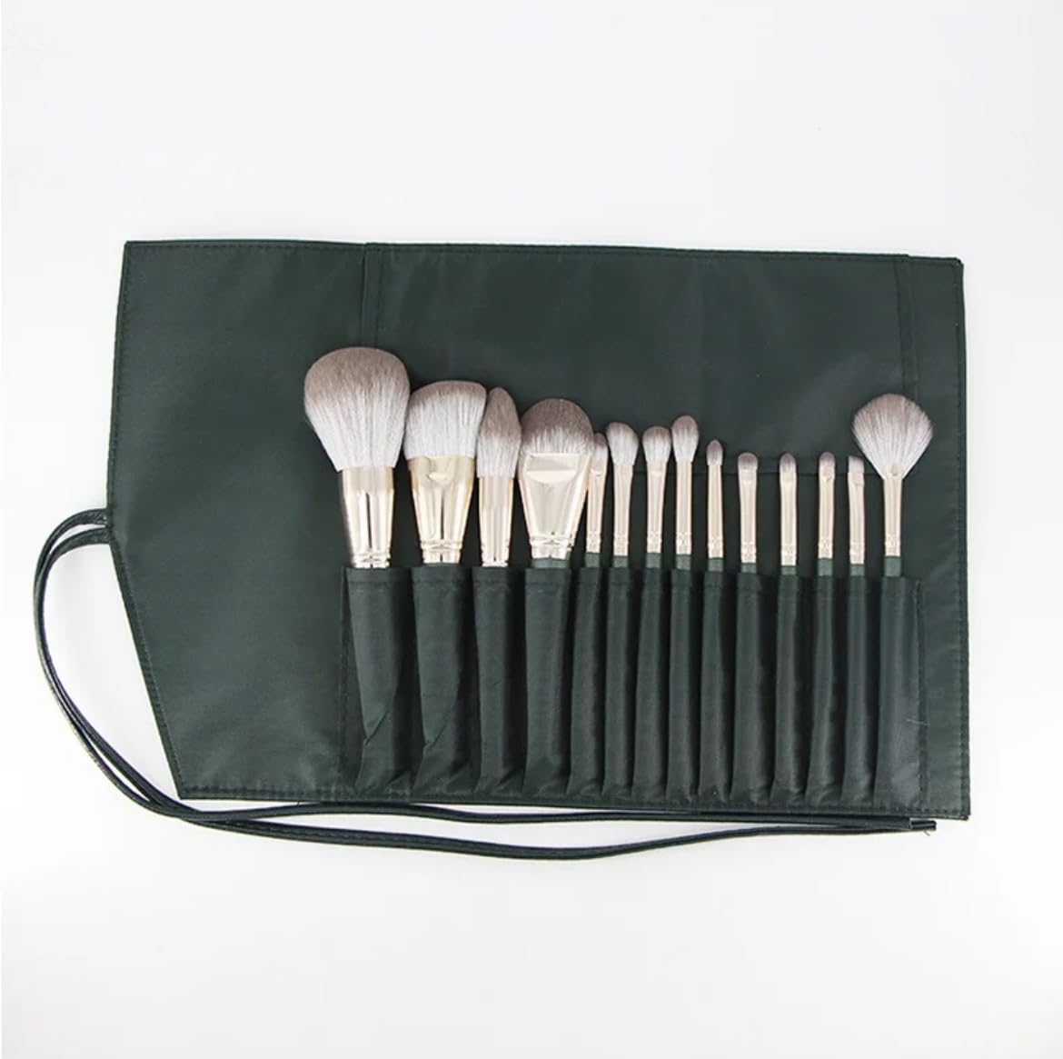 Aura Professional Makeup Brush Collection, Makeup Brushes 14pcs Premium Makeup Brushes Set Complete Cosmetic Brush Collection for Foundation Blending Powder