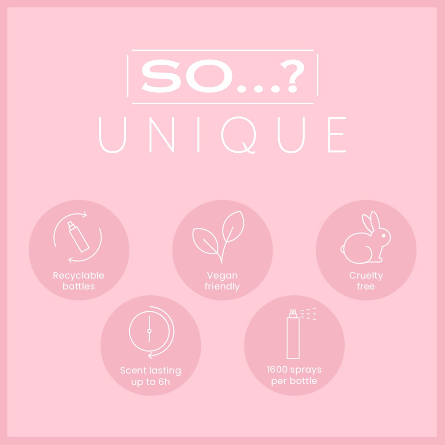 So…? Unique Sweet Pea Body Mist - Perfect Gifts For Women - Vanilla Perfume With Floral, Fruity Notes And Musk - Ideal Perfume For Women - 5.1 oz