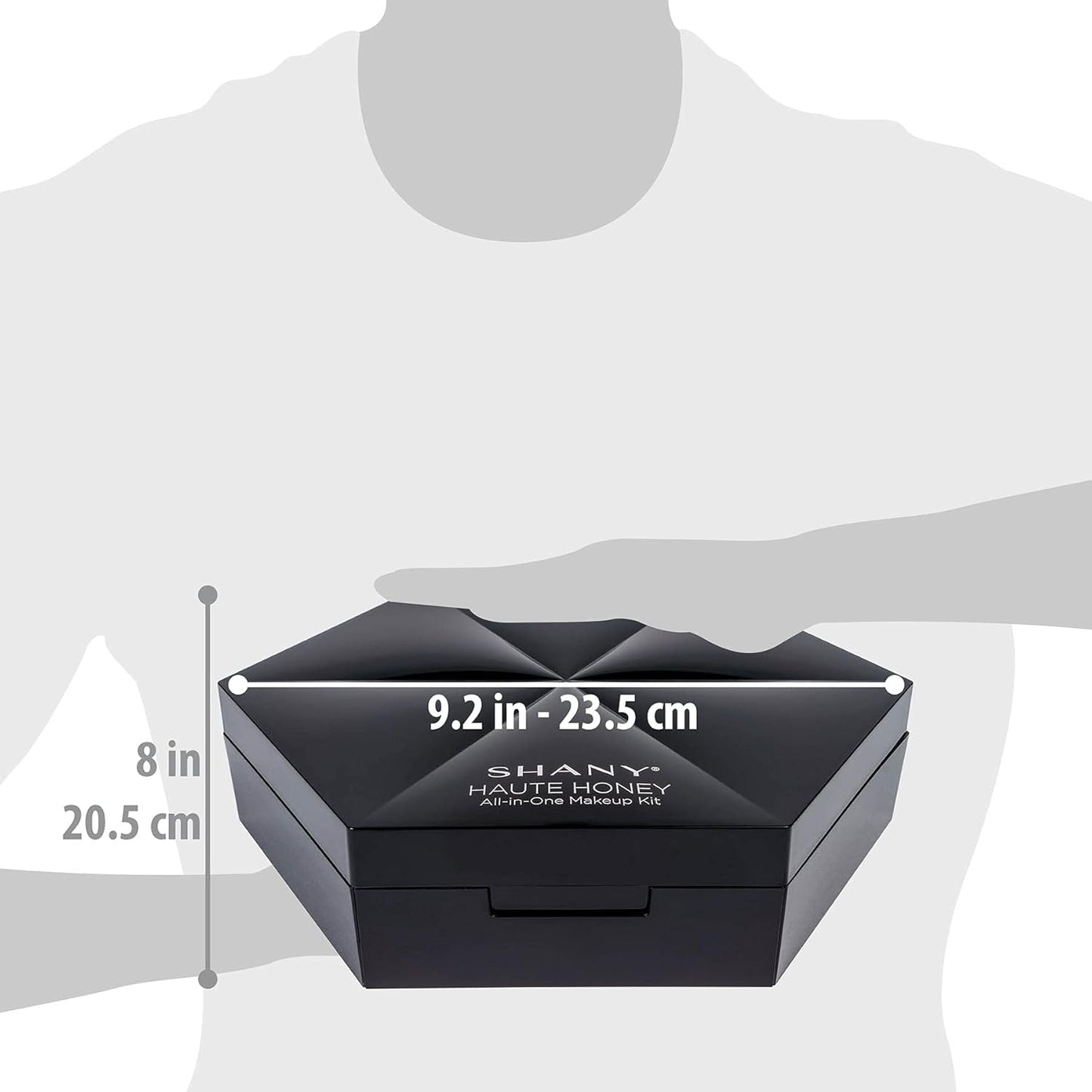 SHANY Haute Honey Makeup Set - All-in-One Makeup Kit with 80 Eyeshadows, 32 Lip Colors, 6 Gel Eyeliners, 4 Face Powders, 4 Blushes, and 4 Eyebrow Powders