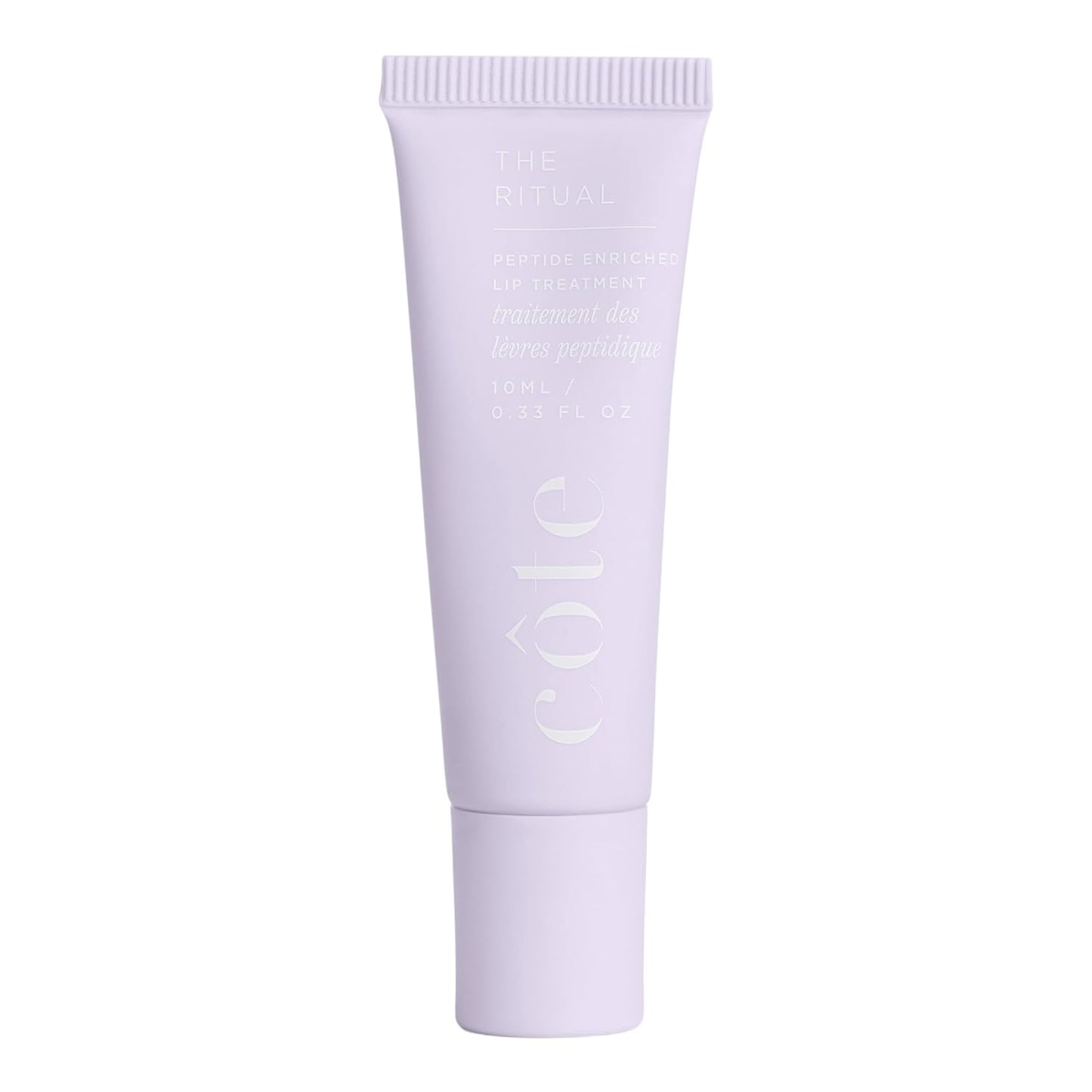 Côte Beauty’s The Ritual Lip Moisturizer for Women with Peptides, Shea Butter & Cocoa Butter for Soft & Supple Lips, Softens, and Soothes, Vegan & Cruelty-Free, 0.33 Fl Oz