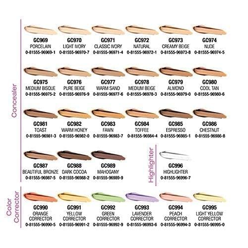 L.A. Girl Pro Conceal HD Concealer, Highlighter, 0.28 Ounce