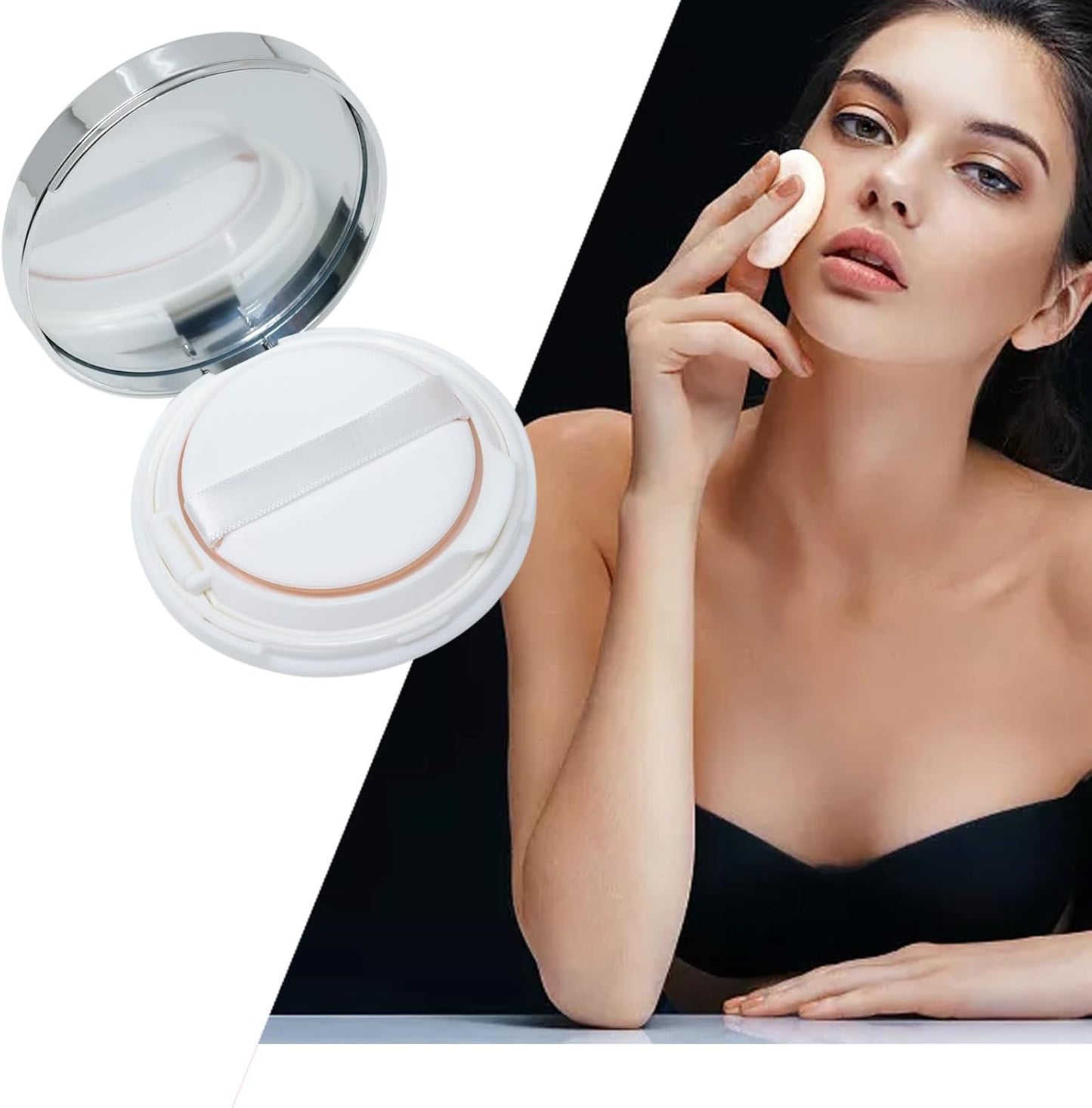 yueton 1PCS Empty Makeup Air Cushion Box Liquid Foundation Box Concealer Empty Packing Box BB Frost Empty Box for Liquid Makeup Empty Box