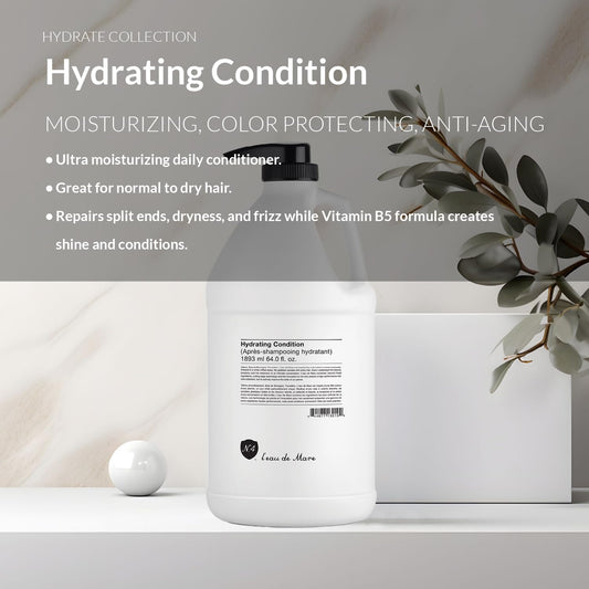 Number 4 Hydrating Hair Conditioner, Moisturizing Deep Conditioner for Dry, Damaged Hair, 64 oz