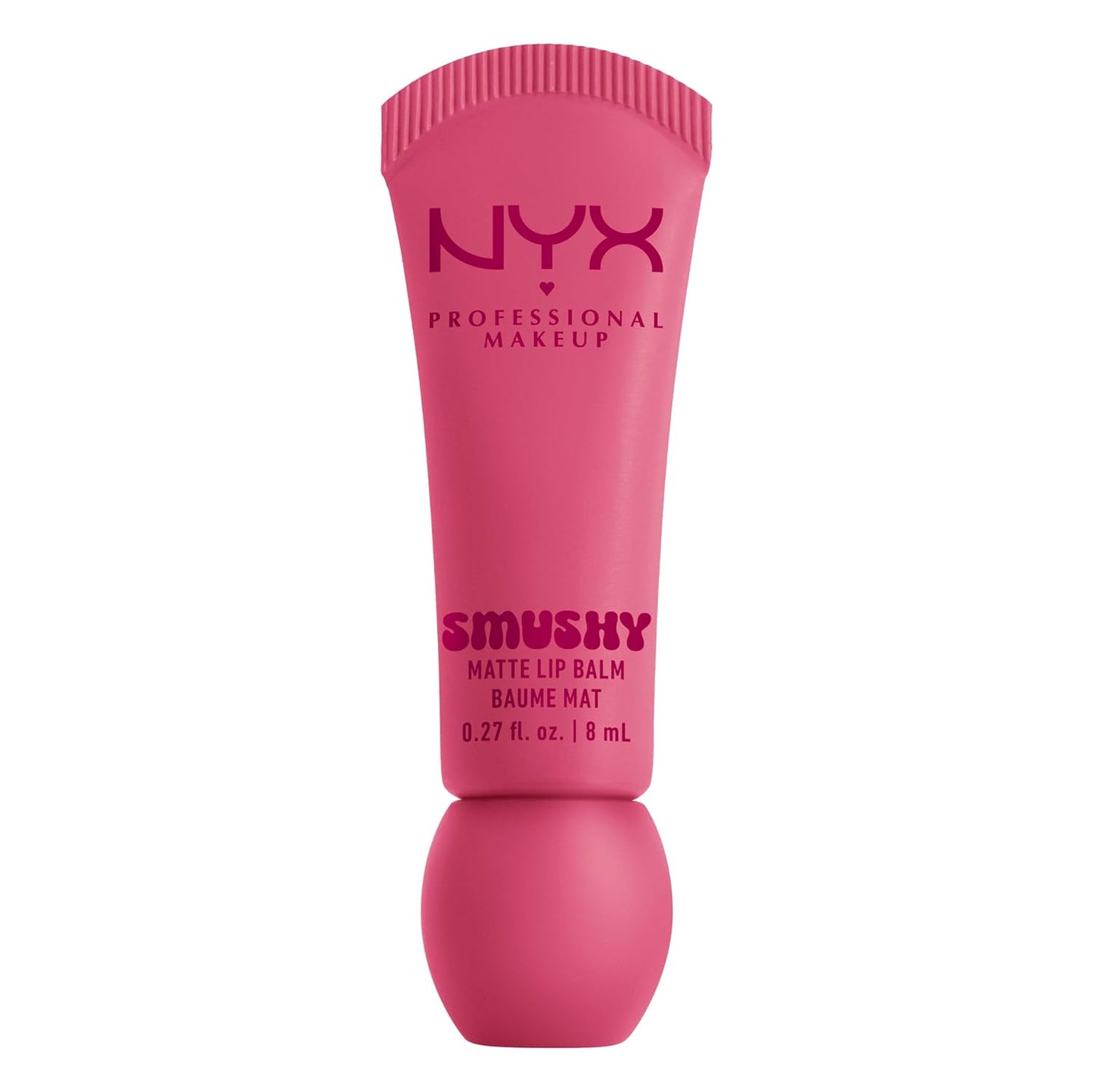 NYX PROFESSIONAL MAKEUP Smushy Matte Lip Balm, Tinted Lip Moisturizer with Soft, Matte Finish - Swipe Sesh (Light Dusty Rose)