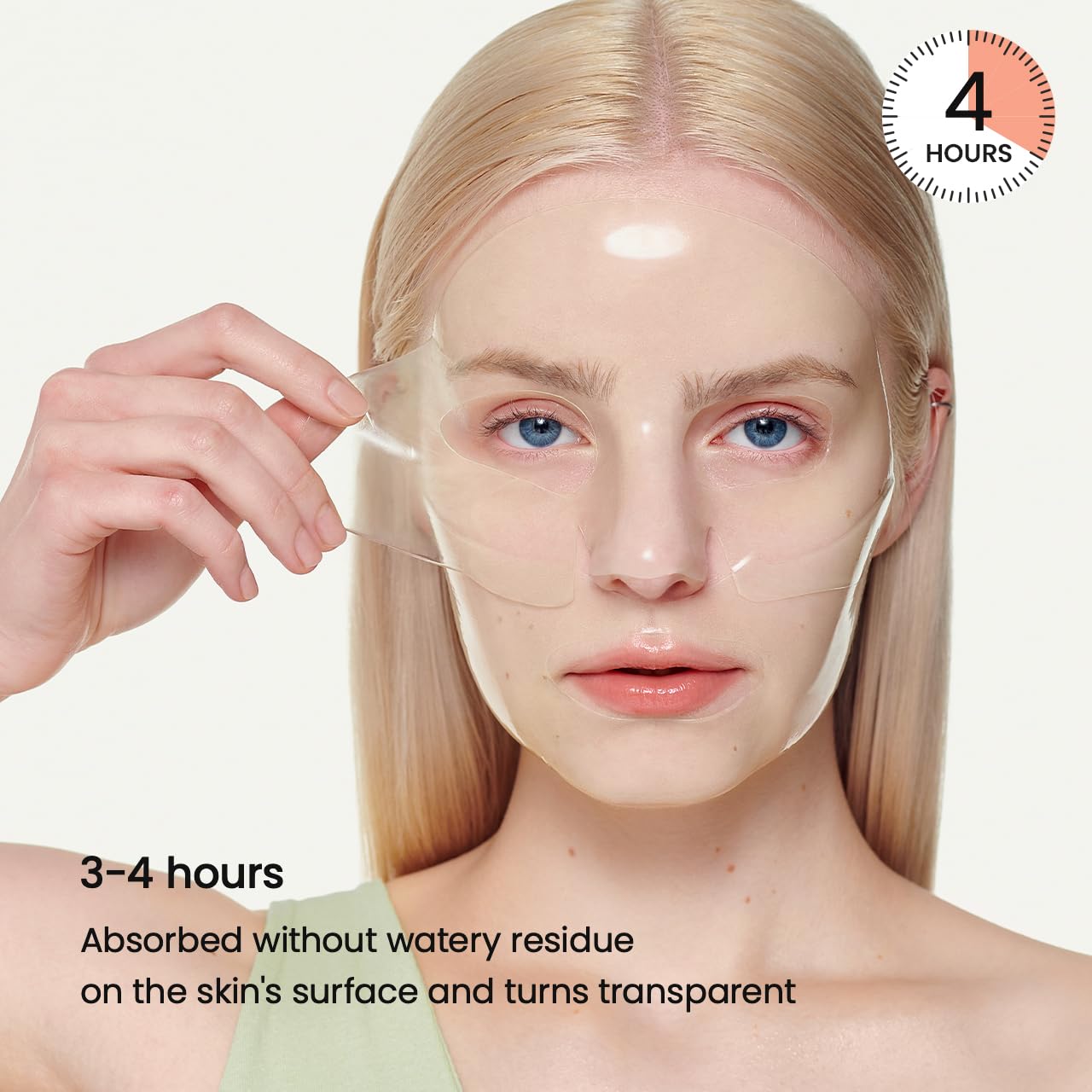 BIODANCE Refreshing Sea kelp Real Deep Mask, Overnight Hydrogel Mask, Calming, Oil & Sebum Control, Blemish Care, Korean Skincare | 1.19oz(34g) x 4ea