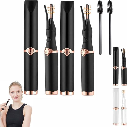 Caedralash Eyelash Curler, Electric Heated Eyelash Curler, Portable & Travel-Friendly, Smart Temperature Control