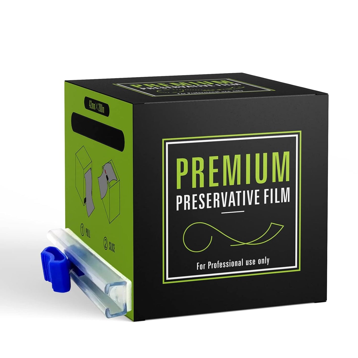 3 Pack Preservative Film Plastic Wrap for Eyebrow Lamination Lash Lift Lip Blush Tint Kit Semi Permanent Make Up PMU Supplies Microblading Kit 42mm Width 200 Meter (3 Pack)