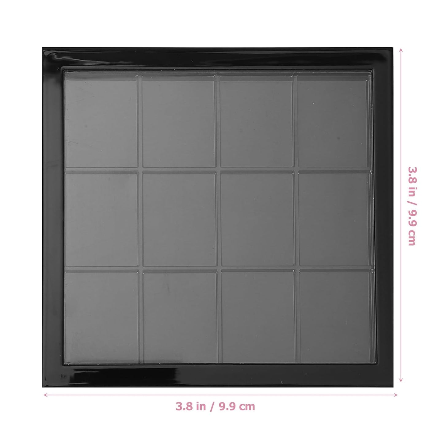 Beaupretty Empty Lip Palette Eyeshadow Makeup Palette Empty Eyeshadow Palette Empty Make Up Container Palette for DIY Cosmetics Lipstick Blush Powder