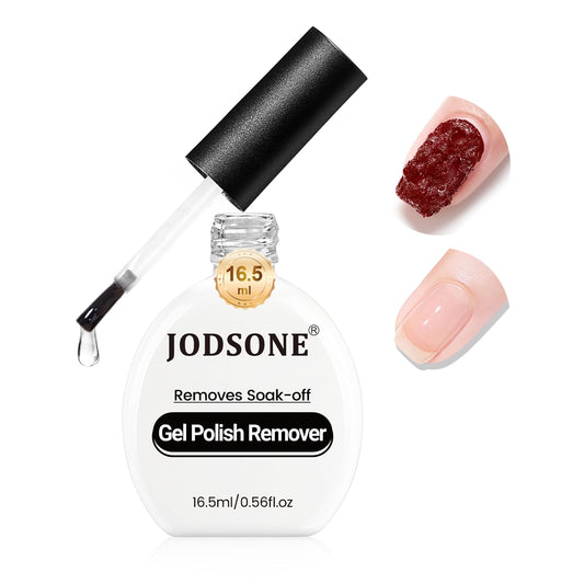 JODSONE Gel Nail Remover 16.5ml No Need Soaking or Wrapping for Nails 3-5 Minutes Effective Gel Nail Polish Remover for Quick And Easy Removal At Home