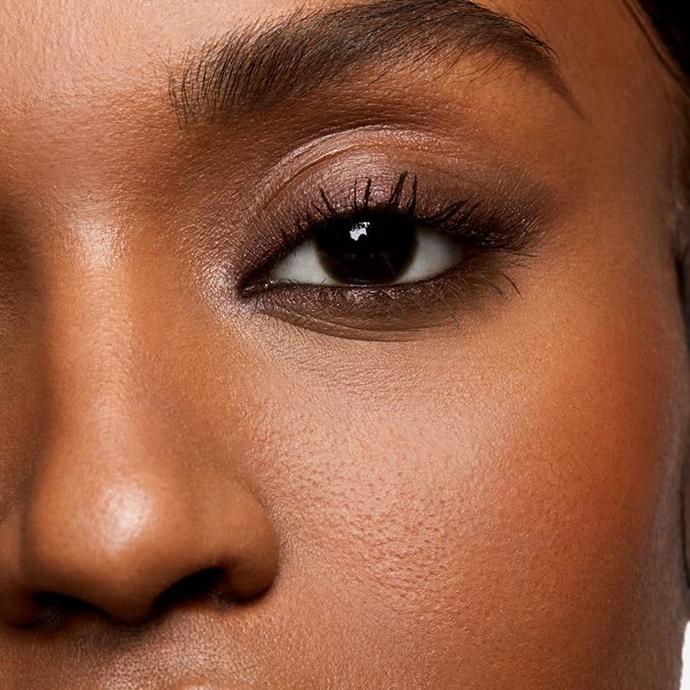 MAKE Beauty Continuum Waterproof Gel Eyeliner Pencil. Creamy, Pigmented Multi-Use, including Waterline with Built-in Sharpener and Blending Brush. Smudge-Proof Makeup. Shade - Nebula, Brown/Black