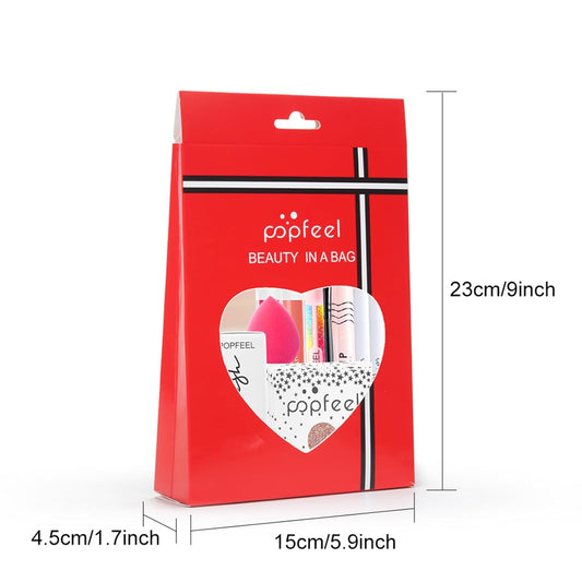 All in One Makeup Kit, Full Starter Essential Makeup Kit for Women Beginners Includes Foundation Concealer Lipgloss Mascara Eyeliner Pencil Powder Shadow Set