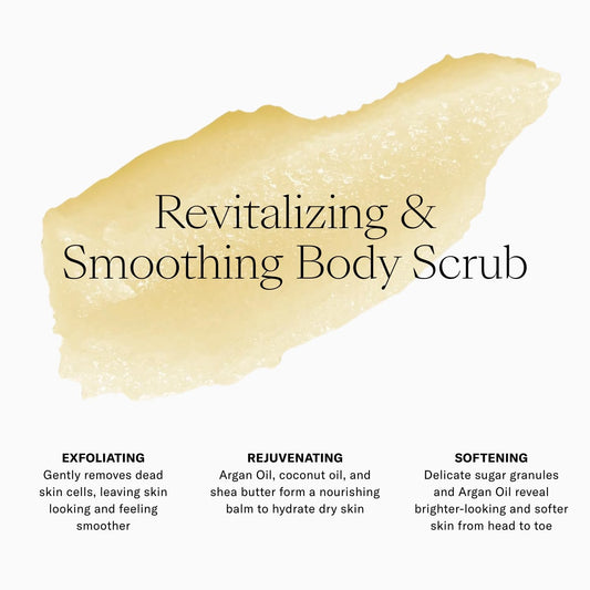 Josie Maran Sugar, Suds & Everything Nice Body Care Set - Includes EveryBODY Wash Now! and Argan Sugar Balm Body Scrub to Nourish & Exfoliate Skin - Berry Bliss (2 Count)