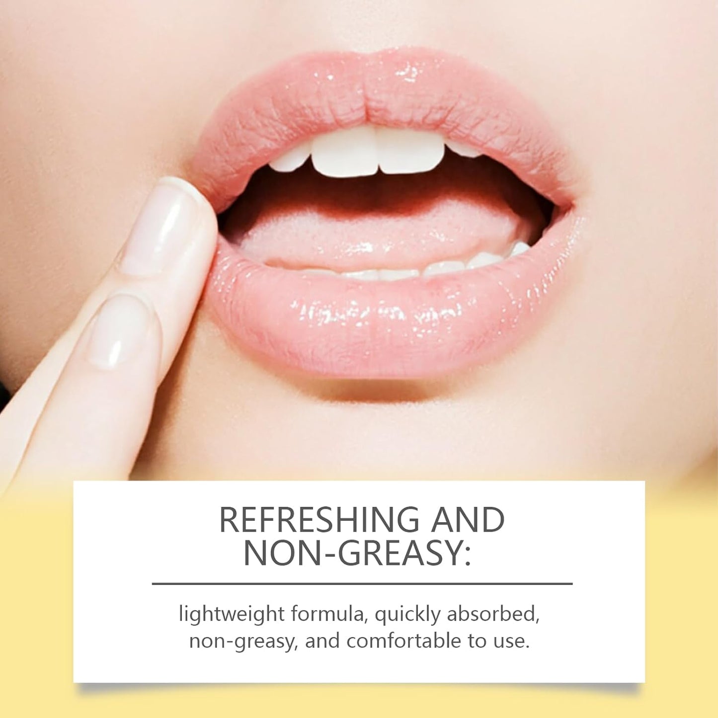 Honey Lip Balm, Propolis Long Lasting Hydrating Lip Butter & Mask, Overnight Nourishing Care, Gentle Exfoliation, Non-sticky Fresh Texture