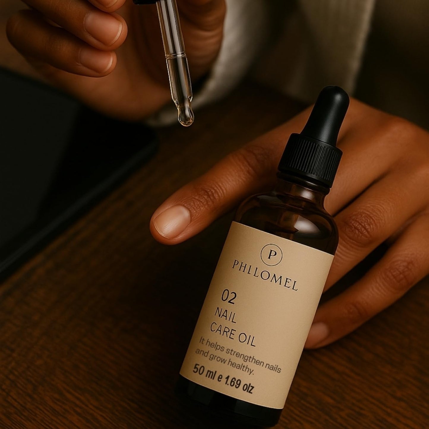 Philomel Nail Care Oil - Nail Hardener Extra Strong and Growth, Nail Strengthener and Growth
